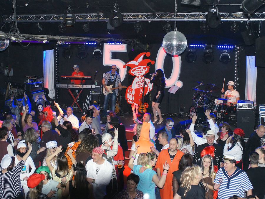 COCO-BAND bei Faschingsveranstaltungen – Bannewitz 2016