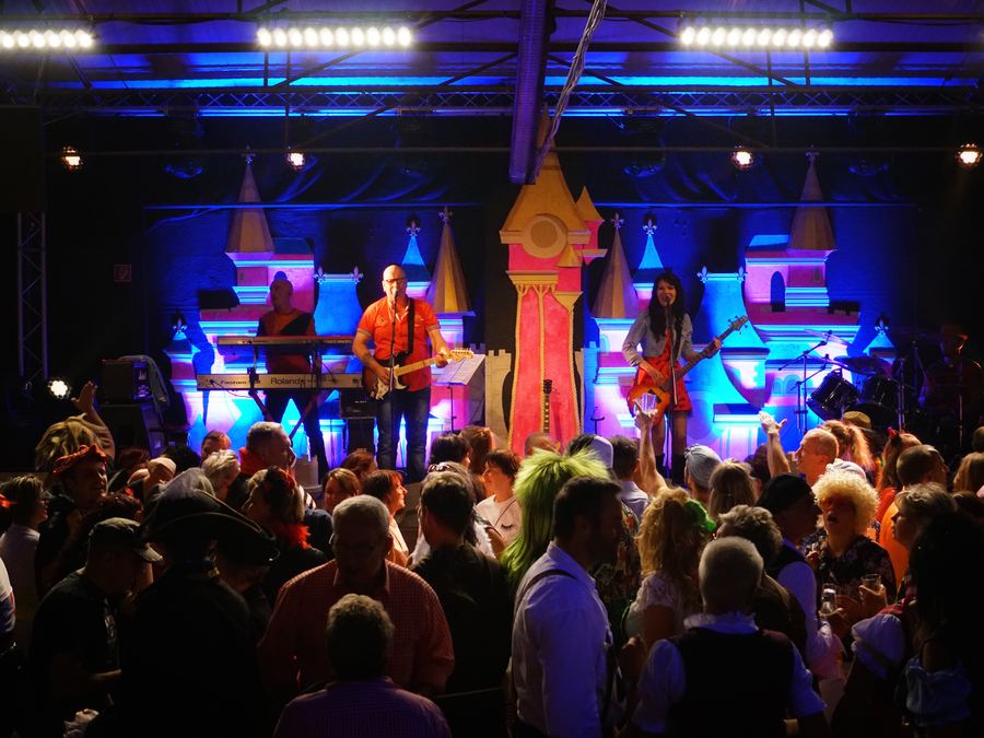 COCO-BAND bei Faschingsveranstaltungen – Bannewitz 2017