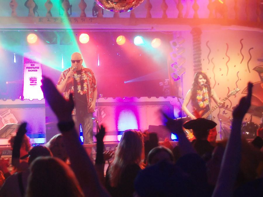 COCO-BAND bei Faschingsveranstaltungen – Hartha 2017
