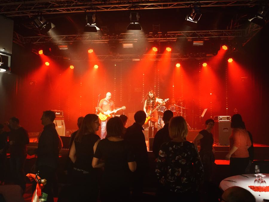 COCO-BAND bei Firmenfeiern – Warwick Music Hall 2018