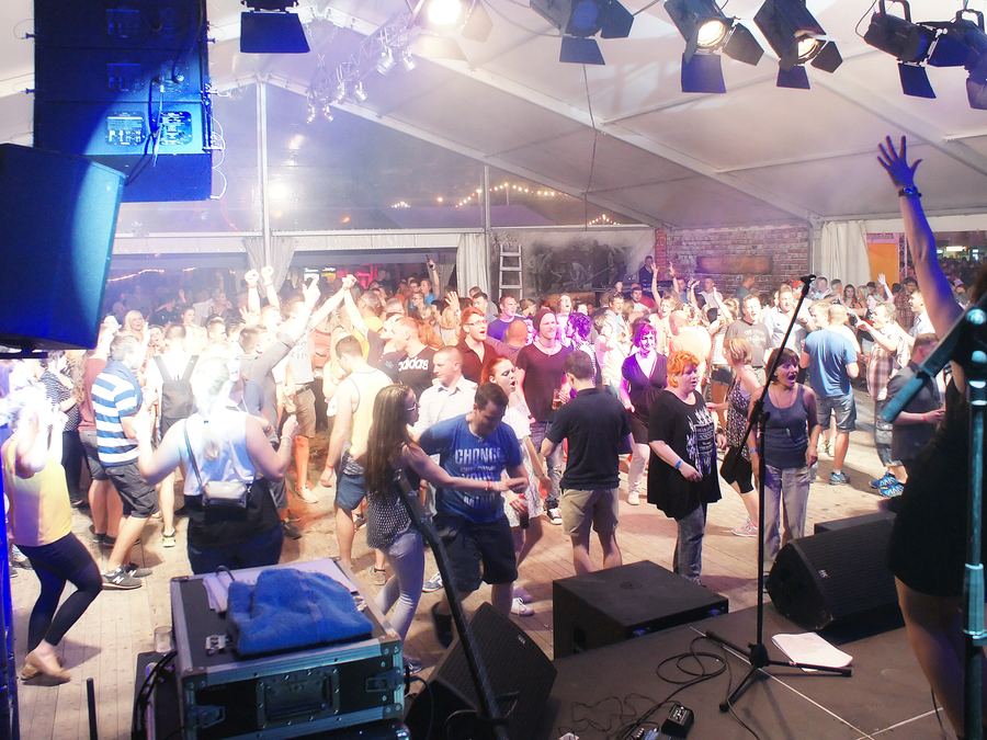 COCO-BAND bei Zeltfeste – Naumburg 2016