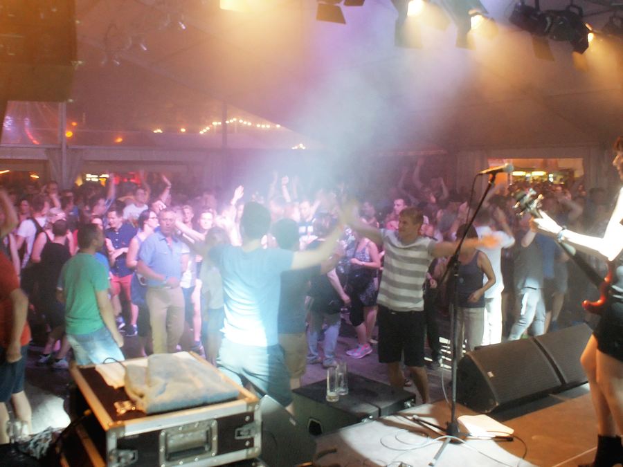 COCO-BAND bei Zeltfeste – Naumburg 2016