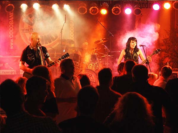 Impression von einem Auftritt der COCO-BAND