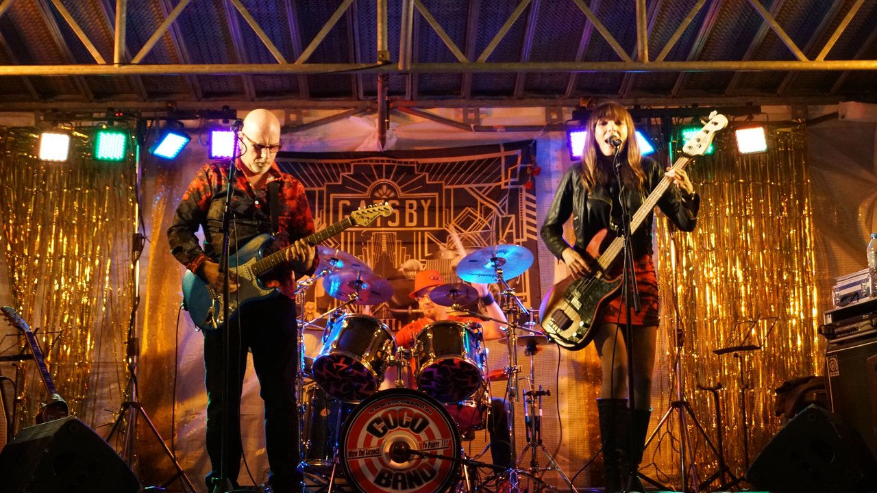 COCO-BAND live auf der Bühne
